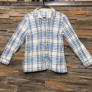 40 Riders by Lee Plaid Fuzzy Sweater